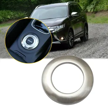 1pc 3D Nerūdijančio 4WD Automobilių Mygtuką Apdailos Žiedas Plieno Automobilio stiliaus Interjero Lipdukas, skirtas 