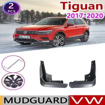 2 VNT Volkswagen VW Tiguan MK2 5N 2017 2018 2019 2020 Priekiniai Mudflap Sparnas sparnų Skydeliai Splash Atvartu Purvasargių Priedai
