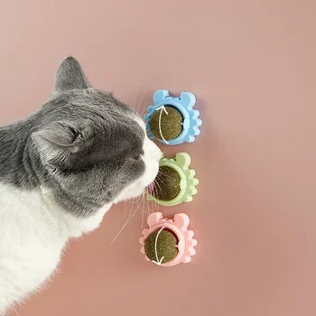 360° Sukimosi Gamtos Katžolių Pet Produktams Ir Pašarams Katę Kramtyti Žaislas Priedai Kačiukas Valgomieji Gydant Dantų Valymo Dantį Prekes