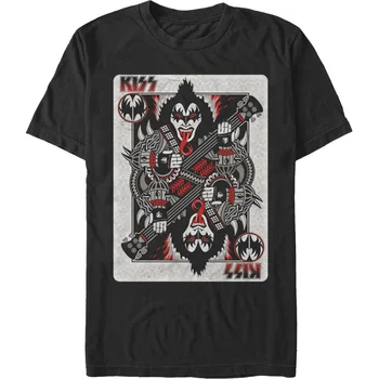 Demonas Žaisti Kortelės KISS T-Shirt