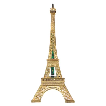 Eifelio Bokštas Statulėlės Statula Derliaus Lydinio Bokšto Apšvietimo Mini Eifelio Bokštas Modelis Kelionės Suvenyras