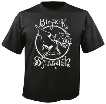 juodos spalvos marškinėliai Šabo 45-Metį Marškinėliai