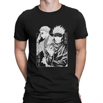 Kento Nanami Satoru Džiudžiutsu Kaisen Anime Marškinėliai Gotikos Crewneck Marškinėlius Harajuku Drabužių Poliesteris