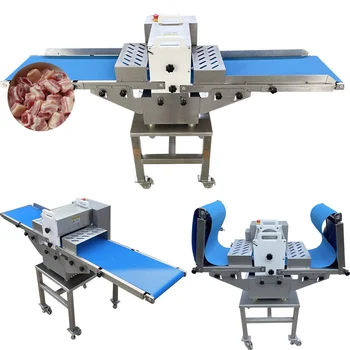 Komercinių Elektros Mėsos Peilis Pjovimo Nerūdijančio plieno Automatinis Šlifavimo Mašinos Mėsos Juosta Pjovimo Mašina