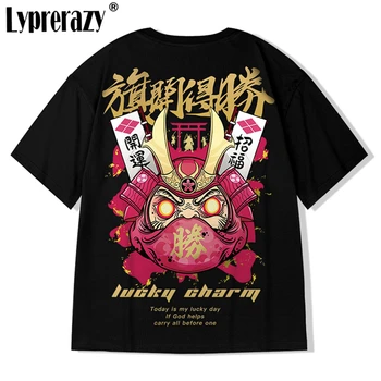 Lyprerazy Kinų Stiliaus Trumpomis Rankovėmis Vyrams Marškinėlius Vasaros Hip-Hop Drabužių Streetwear Mėgėjams Spausdinti Negabaritinių Tshirts