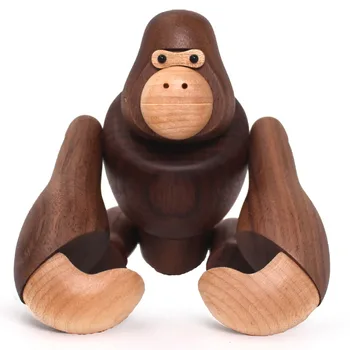 Medinių Amatų Gorila Kūrybos Namų Dekoravimo Papuošalai Gali Pakabinti King Kong Dovanos Medinės Dekoracijos