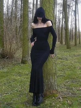 Moteriški ilgomis Rankovėmis Bodycon Suknelė vientisa Spalva Long Sleeve V-Kaklo Ruched Slim Fit Suknelė Rudenį Šalies Klubas Suknelė