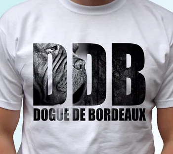 Naujas Medvilnės Laisvalaikio Mados Prekės ženklo Drabužių Vasaros Vyrų T-Shirt Drabužių Dogue De Bordeaux Šuo Medvilnės 3D Marškinėliai Skaitmeninis Spausdinimas