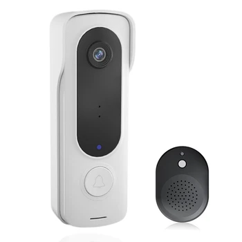 Pažangaus Belaidžio ryšio Vaizdo Doorbell Skaitmeninė Vaizdo Domofonas WIFI Durų Bell Elektroninių durų skambutį 480P Namų Apsaugos Kamera,