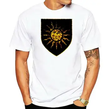 2022 Mados Trumpas Tee Saulės Marškinėliai Sonne Nilfgaard Nilfgaardian Logotipas Imperijos Imperatorius Insignia