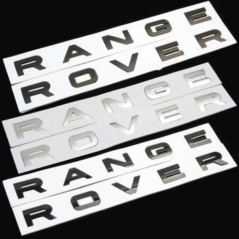 3d ABS Logotipas Range Rover Raidžių Lipdukas Automobilio Priekinio Kapoto Emblema Už 
